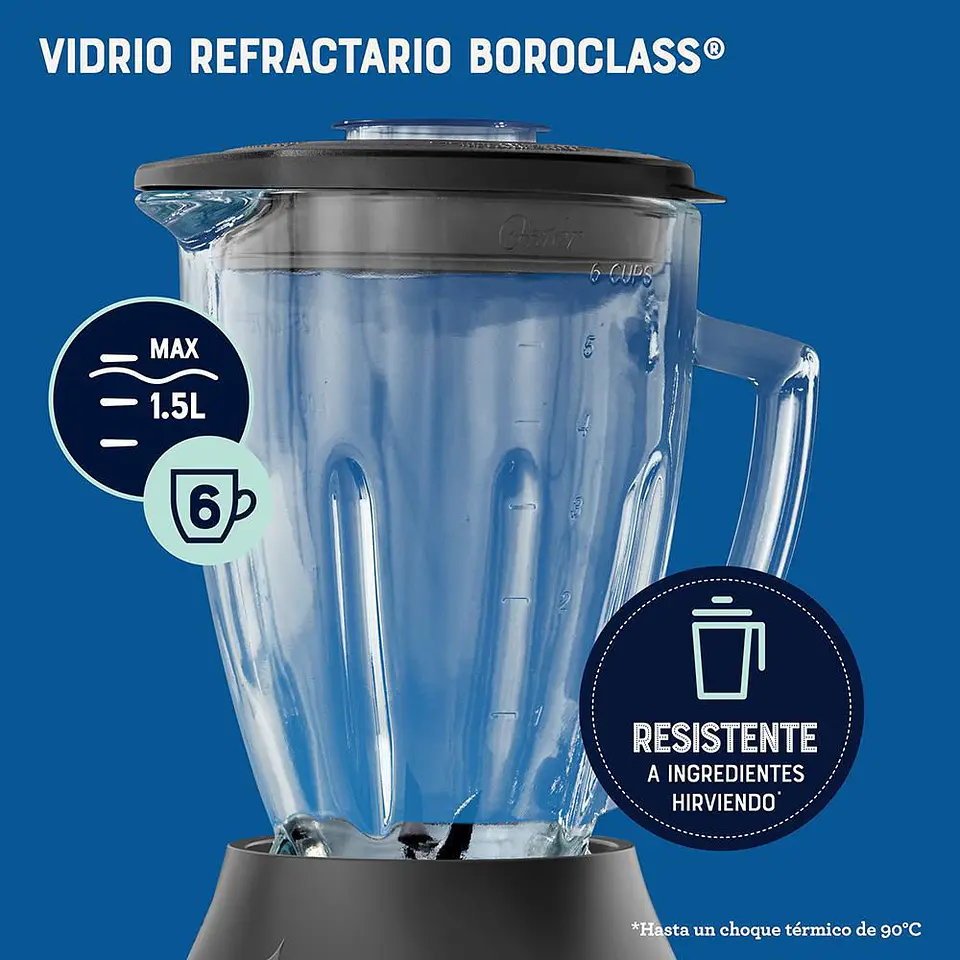 Licuadora Motor Reversible OSTER 2174285 6