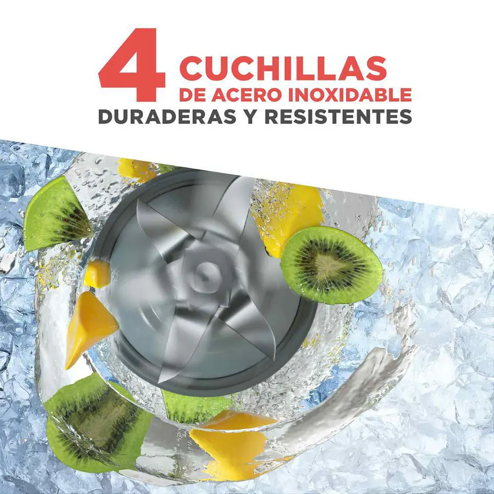 Licuadora. BLACK & DECKER 10 550 W Negro BLBD210GB 7