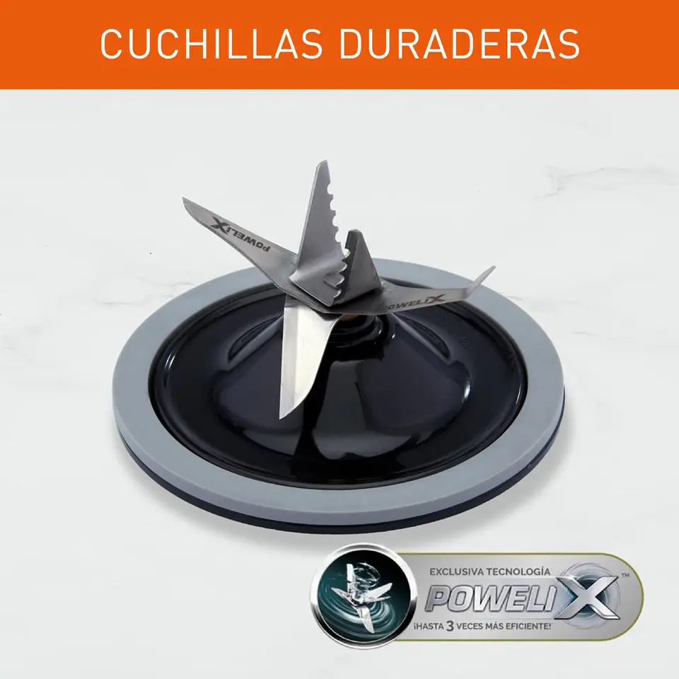 Licuadora IMUSA Infiny Force XL 12 Velocidades 600 W Gris LM822B56 2