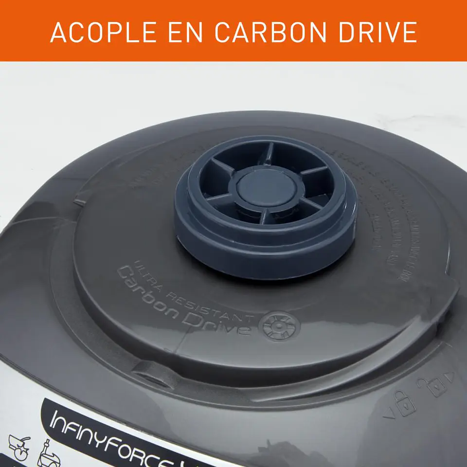 Licuadora IMUSA Infiny Force XL 12 Velocidades 600 W Gris LM822B56 3