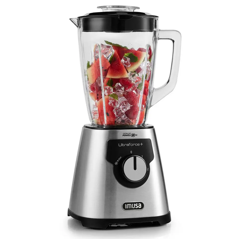 licuadora IMUSA Ultraforce + 2 Velocidades 1000 W Acero LI342DI0 2