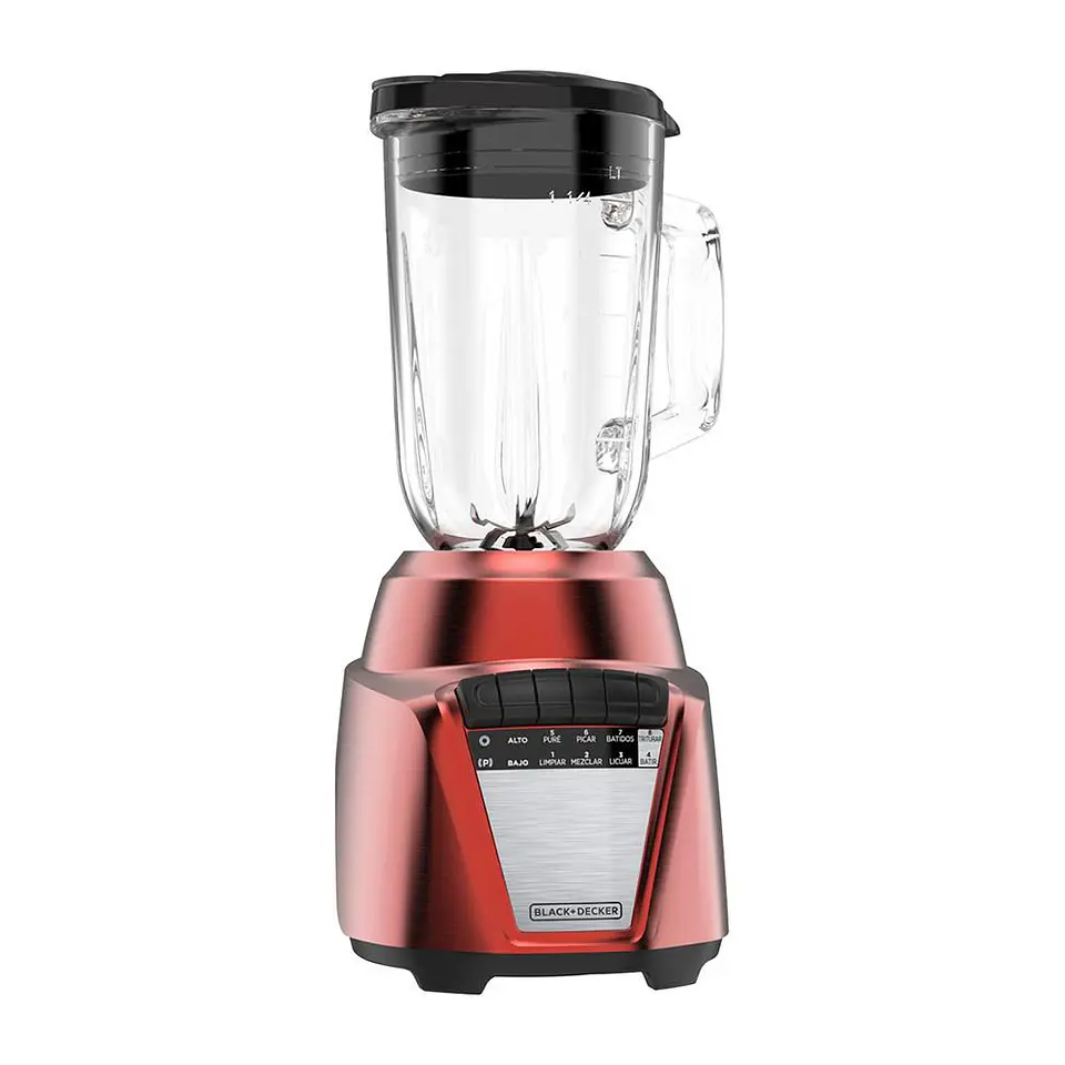Licuadora BLACK & DECKER 8 velocidades 700 W rojo metal BL08762RDLA 1