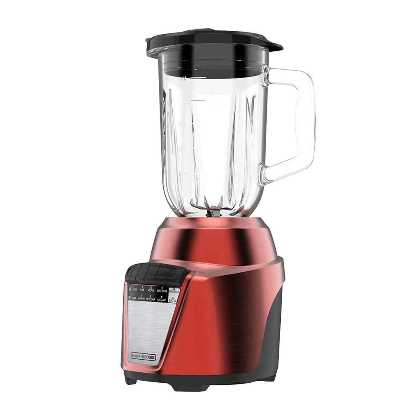 Licuadora BLACK & DECKER 8 velocidades 700 W rojo metal BL08762RDLA 3