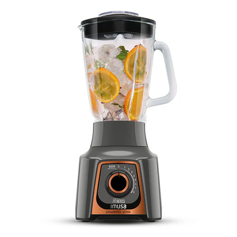licuadora IMUSA 8 Velocidades 550 W Gris LM289BI1