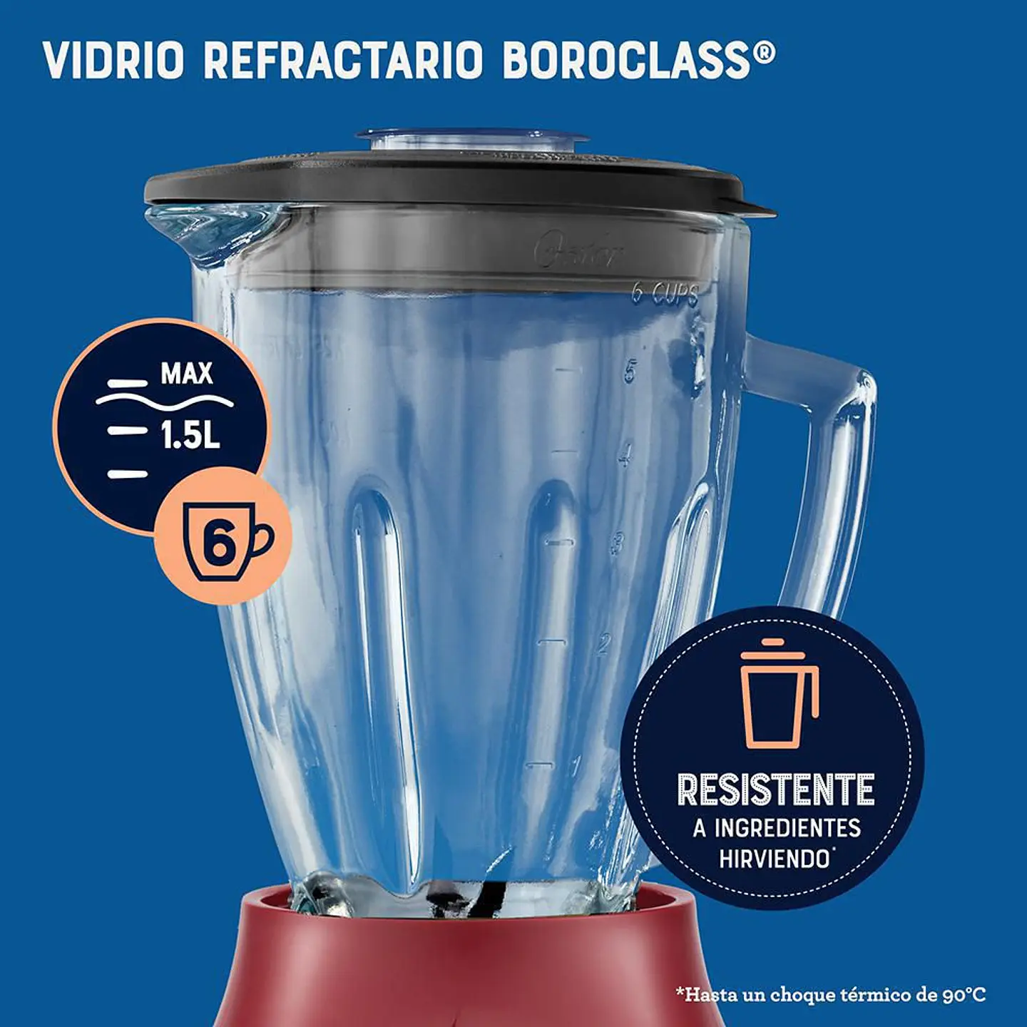 Licuadora Teclas 6 Velocidades OSTER 2174271 5