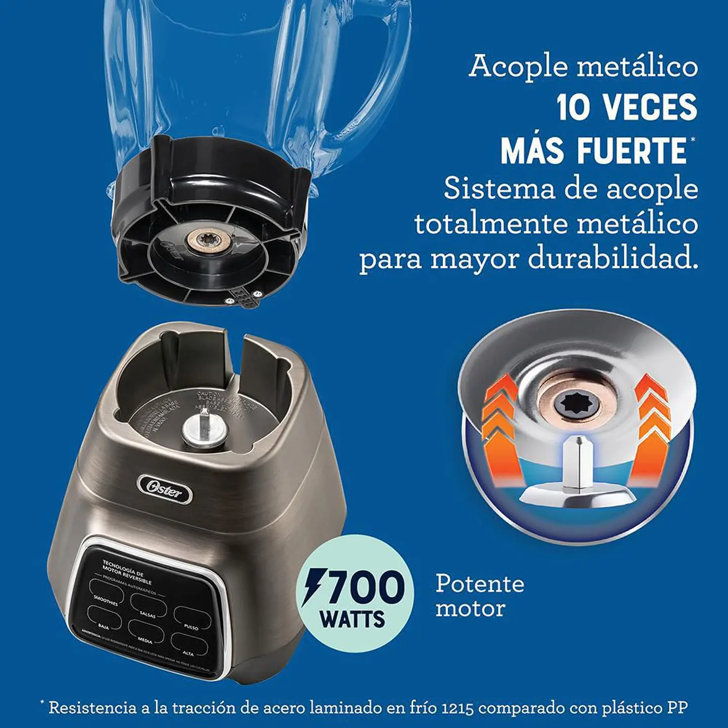 Licuadora Touch Screen OSTER 2177525 5