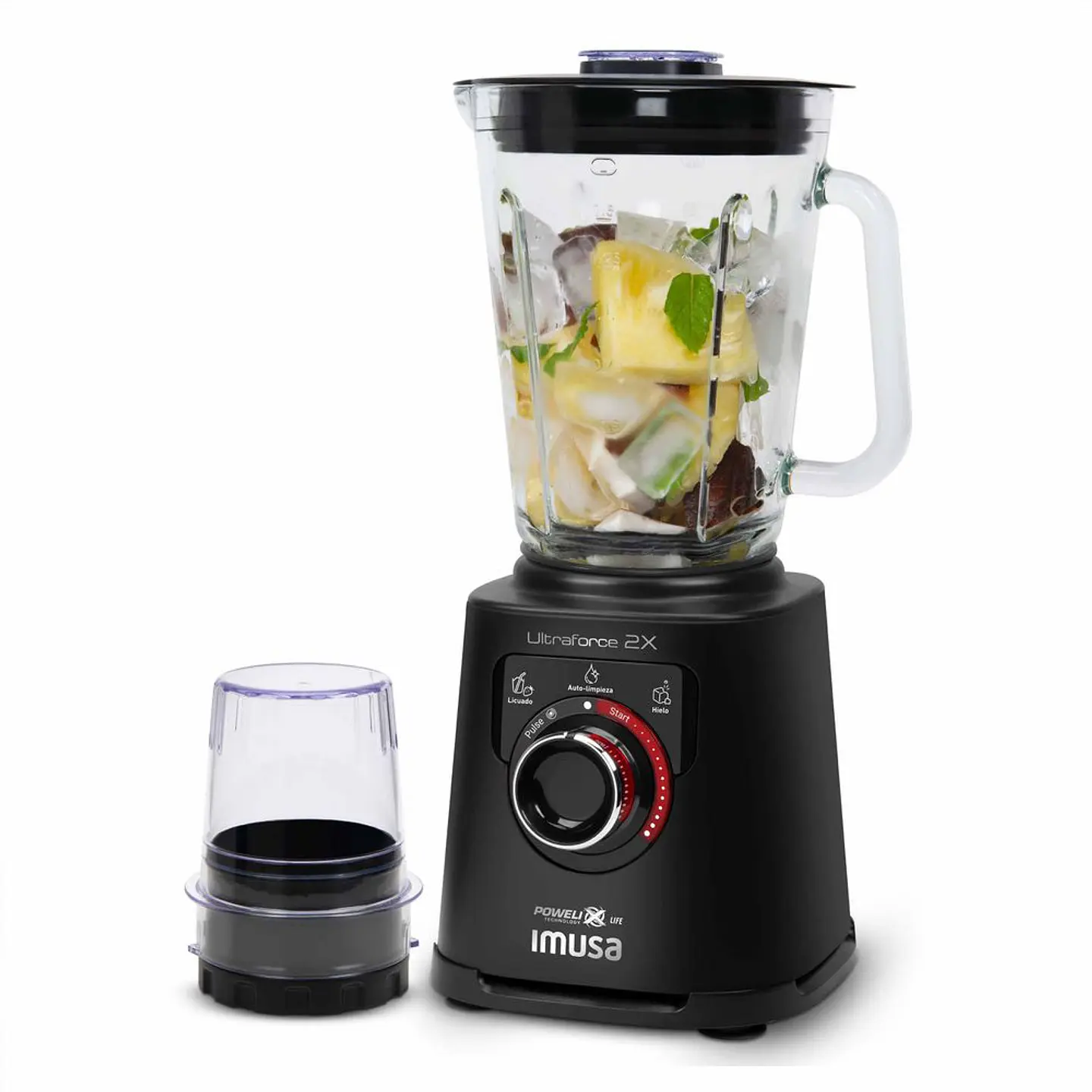 Licuadora IMUSA Ultraforce 2X No aplica 1100 W Negra LM87C856 1