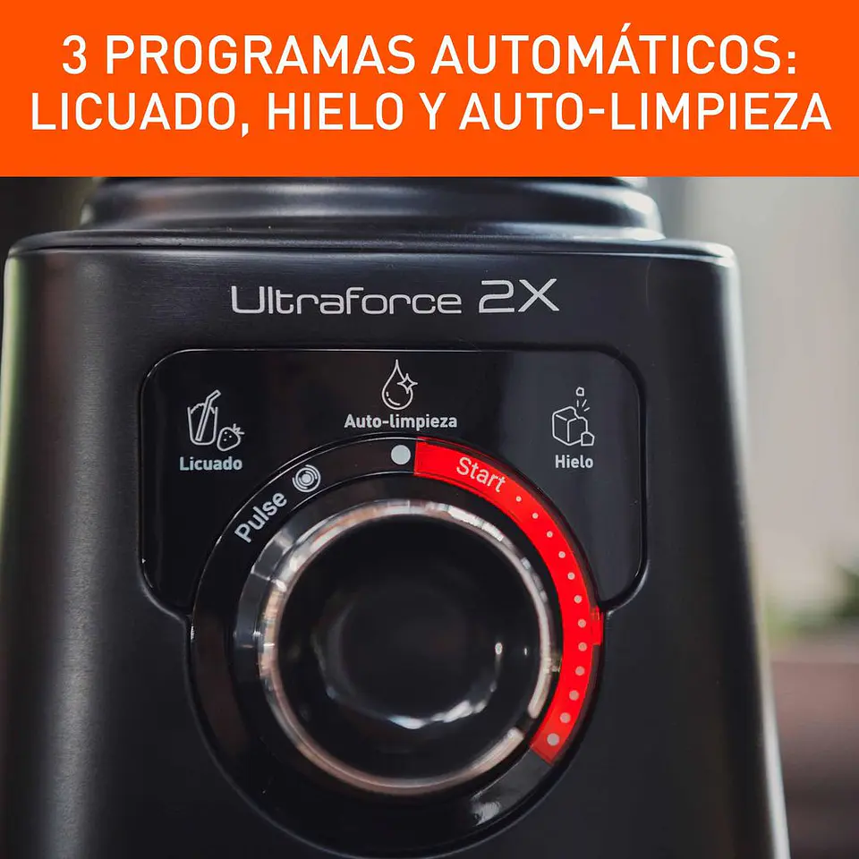 Licuadora IMUSA Ultraforce 2X No aplica 1100 W Negra LM87C856 4