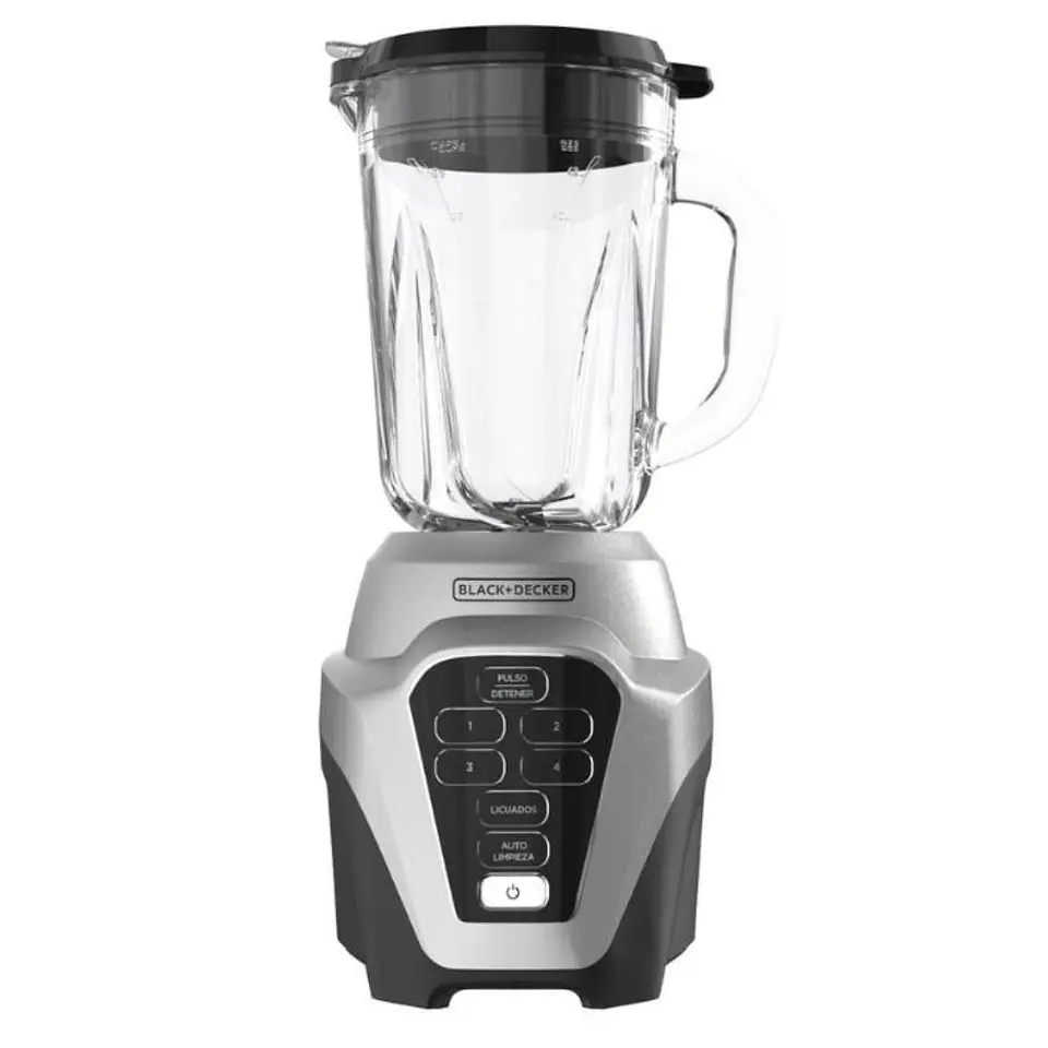 LICUADORA BLACK & DECKER 6 VELOCIDADES 700 W PLATEADO BL09761MDLA 1