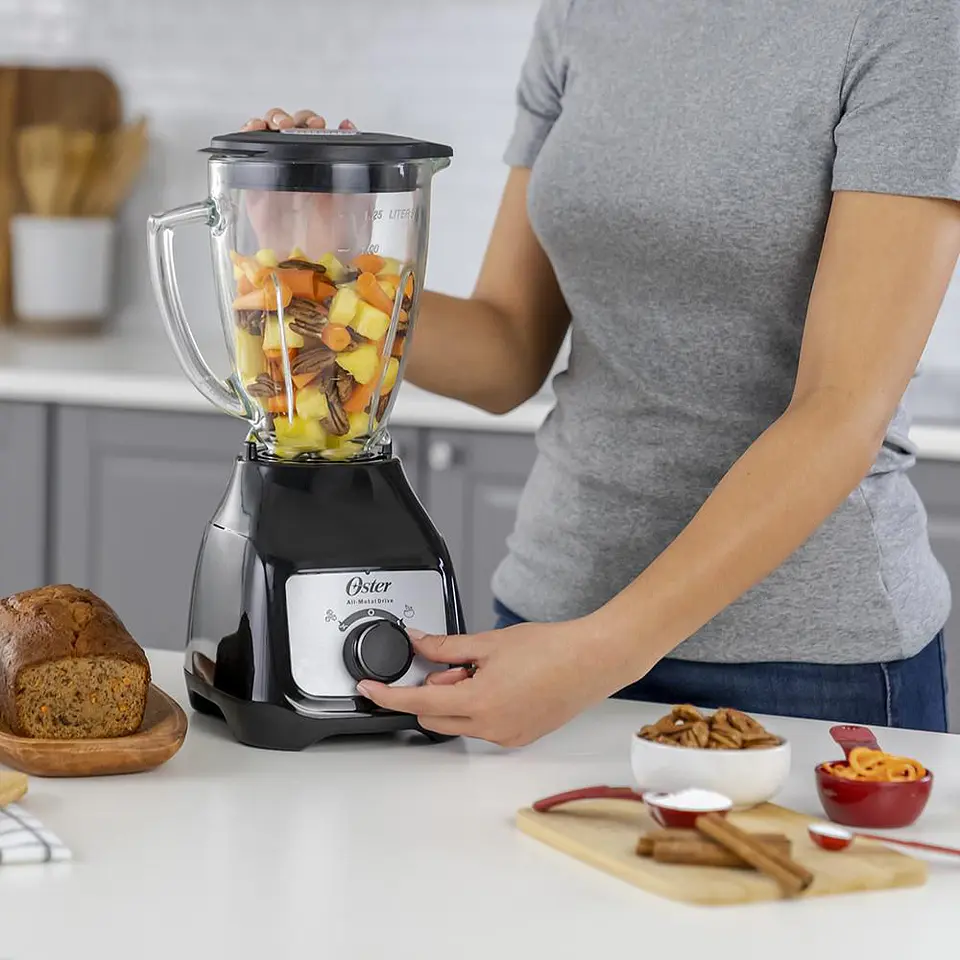 Licuadora Vaso Vidrio Kaliman OSTER BLSTKAGBR 5