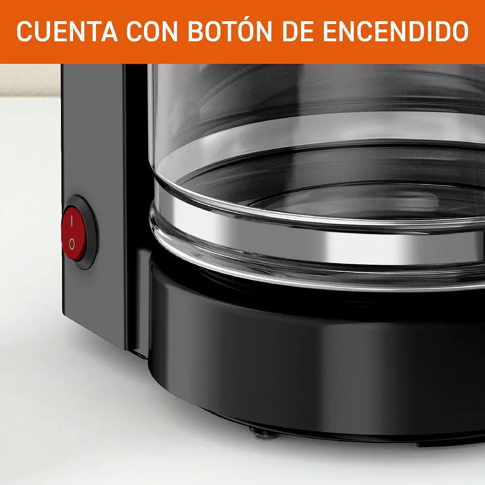 Cafetera IMUSA 12 Tazas Negro FG1218I0 3