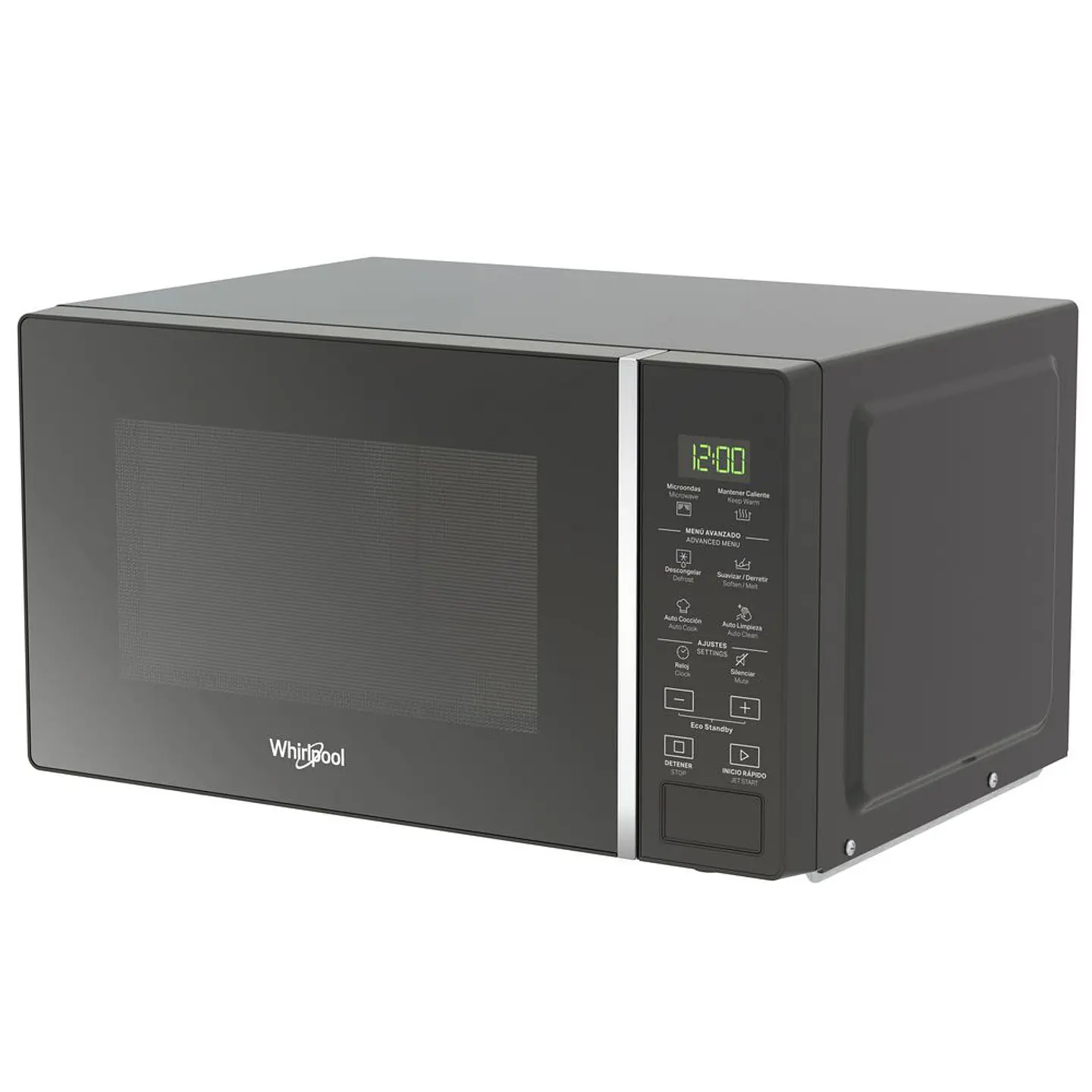 Horno microondas WHIRLPOOL 0.7 p3 (20 L) Negro [BL] WM1807B 2