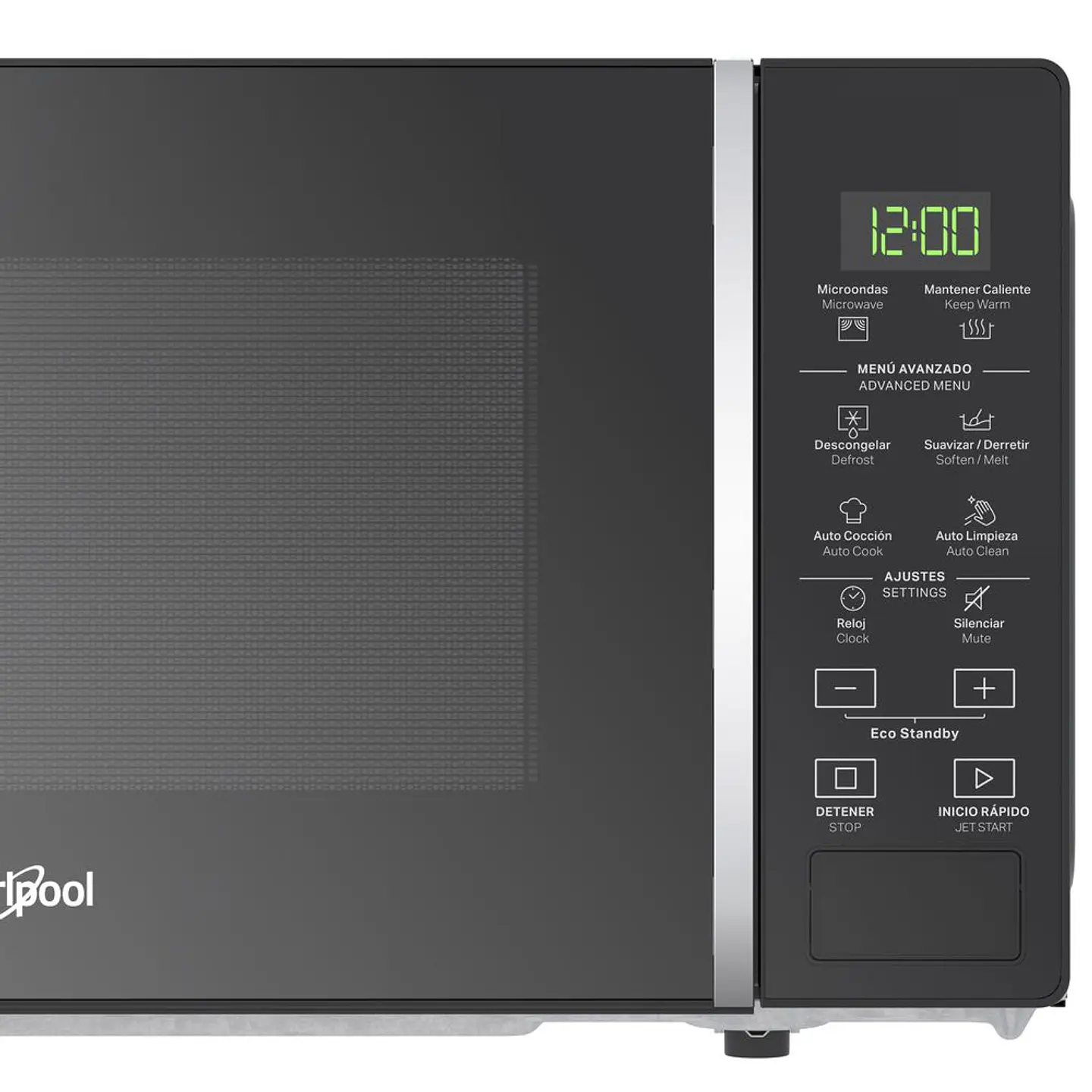 Horno microondas WHIRLPOOL 0.7 p3 (20 L) Negro [BL] WM1807B 4