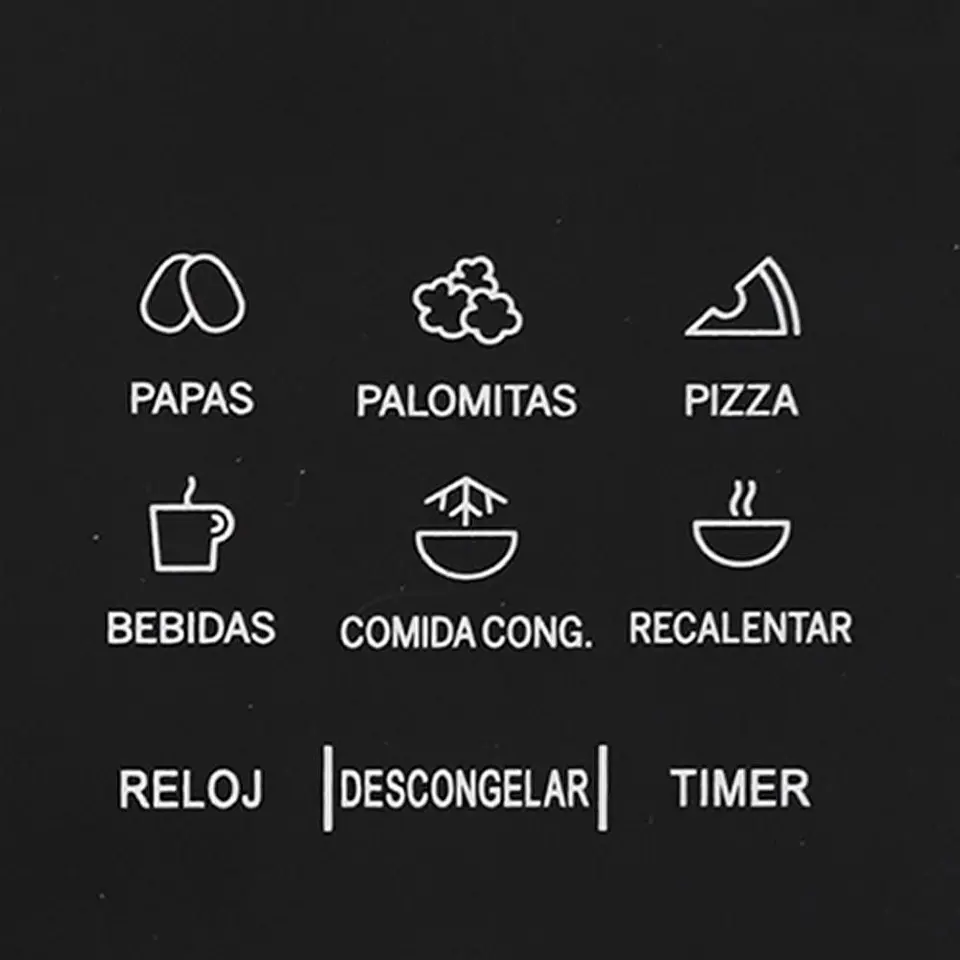 Horno Microondas MABE 0.7 (20) negro HMM07CEBN 4