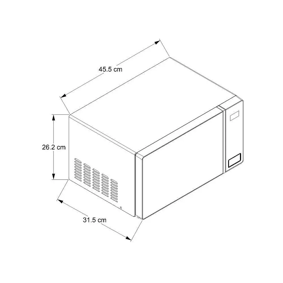 Horno Microondas Whirlpool 0.7 Silver-Wm1807d 3