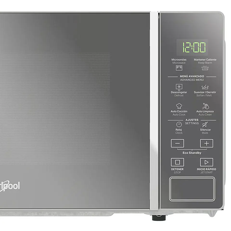 Horno Microondas Whirlpool 0.7 Silver-Wm1807d 4