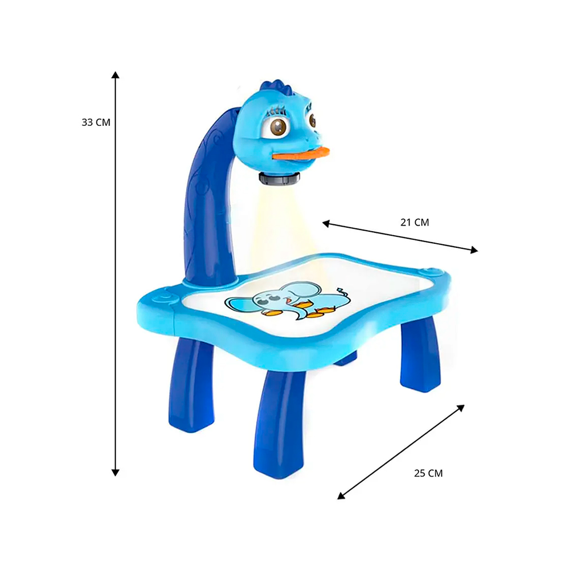 Proyector Mesa Dibujar Colorear Didáctico musical 3