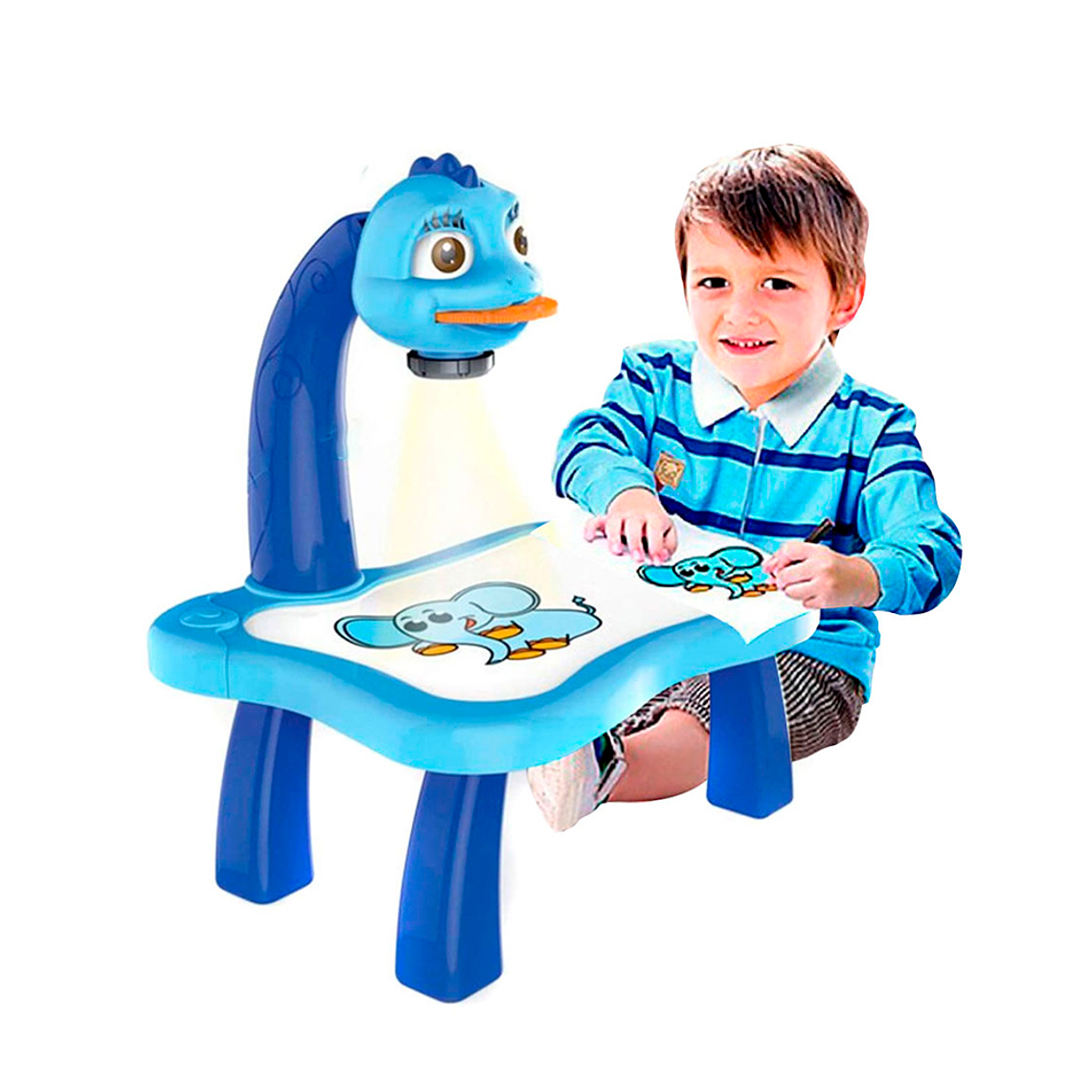 Proyector Mesa Dibujar Colorear Didáctico musical 4