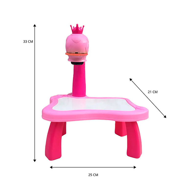 Proyector Mesa Dibujar Colorear Didáctico musical 6