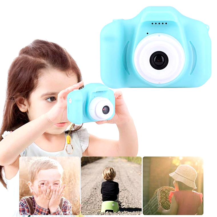 Mini Cámara Foto Video Full Hd Niños Juguete 8