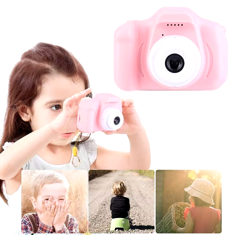 Mini Cámara Foto Video Full Hd Niños Juguete 14