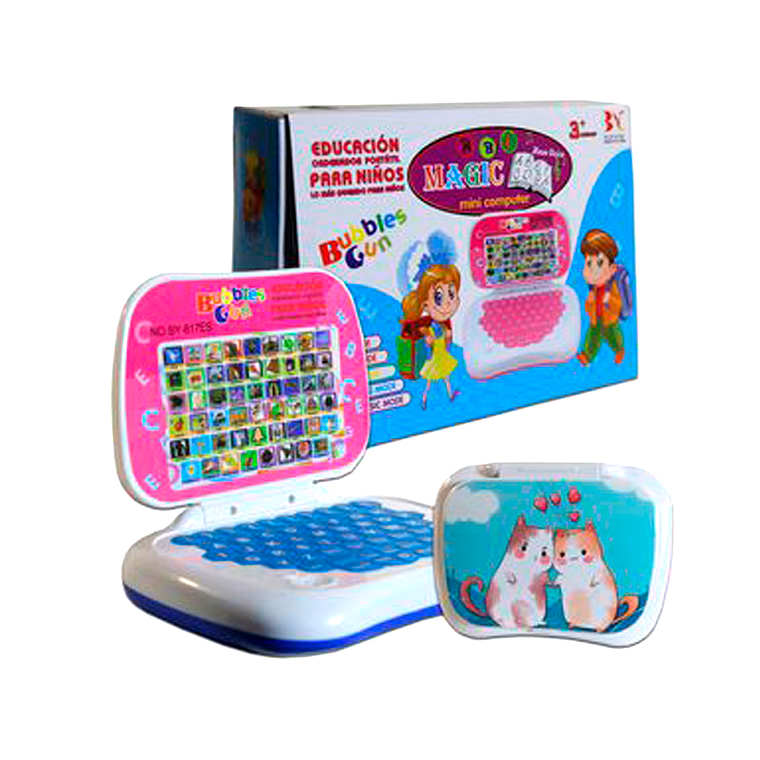Mini Computador Interactivo Niños Juguete Didáctico 5