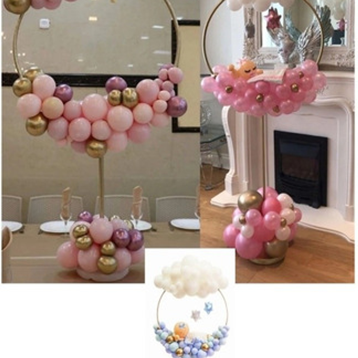 Arco Para Globos Decoración Fiestas Cumpleaños Baby Shower  7