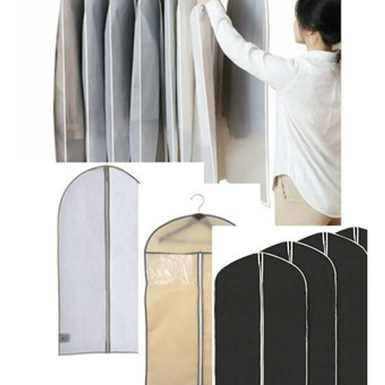 Cubre Trajes Vestidos Funda Ropa Tela Respirable 60x90cms. 5