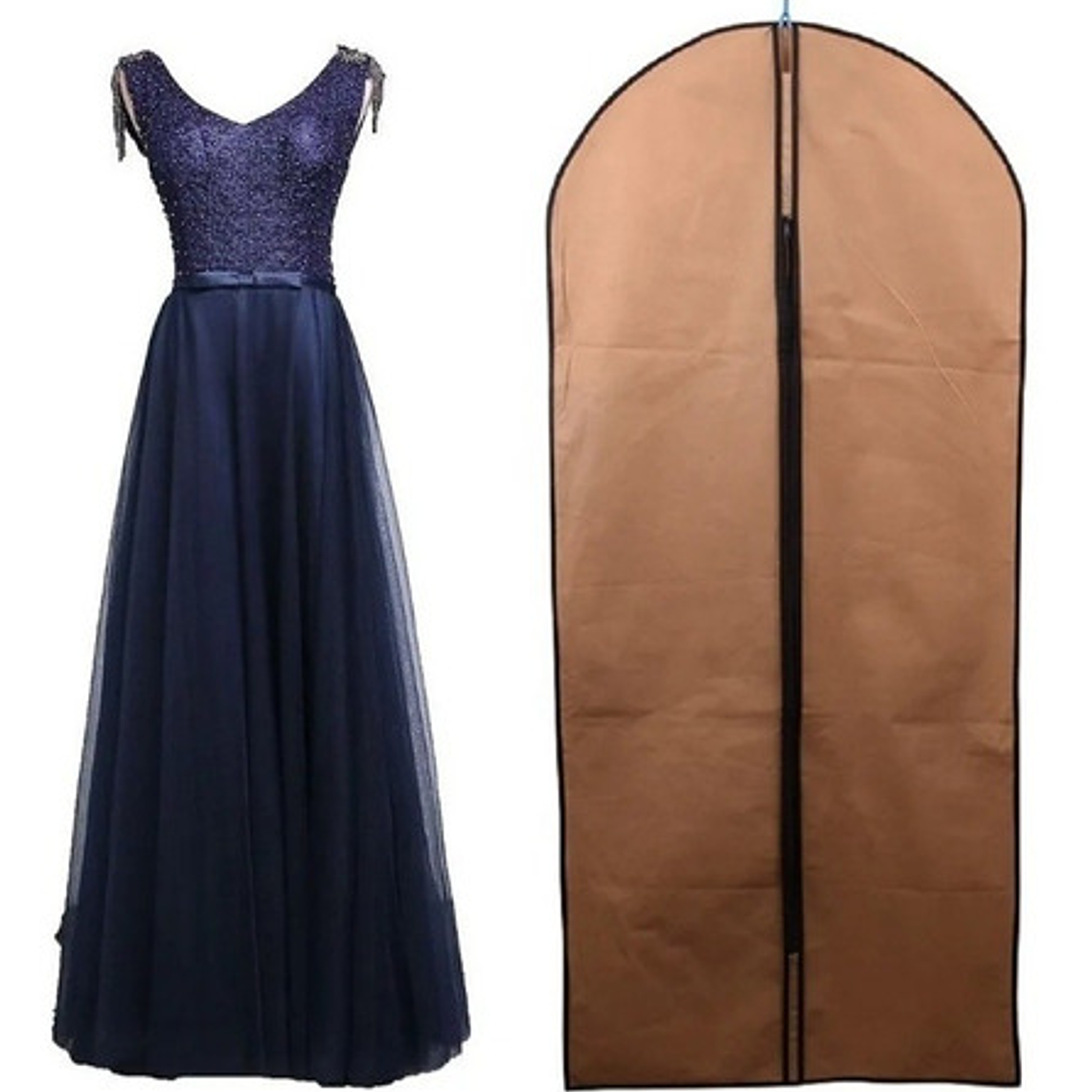 Cubre Trajes Vestidos Funda Ropa Tela Respirable 60x90cms. 6