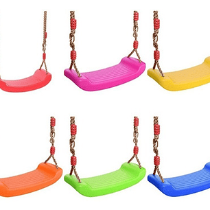 Columpio Portátil Ajustable Cuerda Niños 