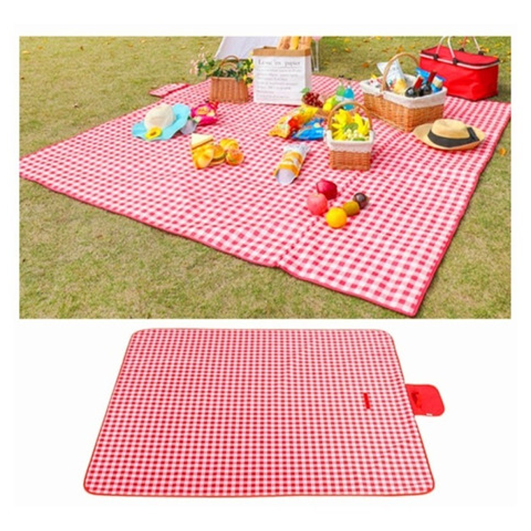 Manta Para Picnic Playa Impermeable Portátil Plegable 4