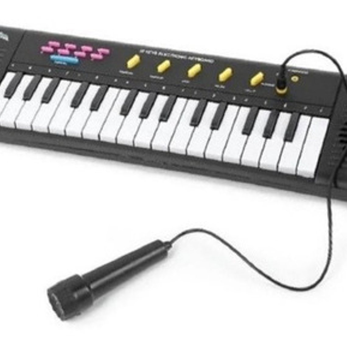 Organo Teclado Musical Niños Con Micrófono Juguete Pilas 1