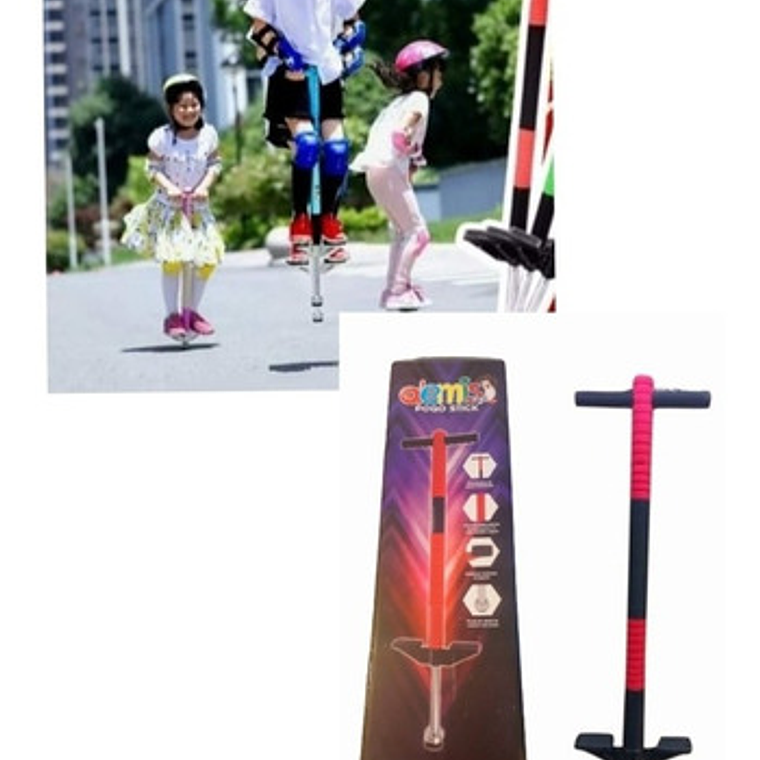 Palo Saltarín Pogo Stick Master Niños Ejercicio Didáctico 7