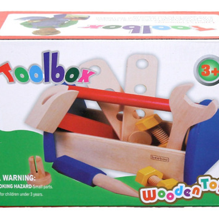 Set Didáctico Herramientas Estación Carpintería Niños Juguet 2