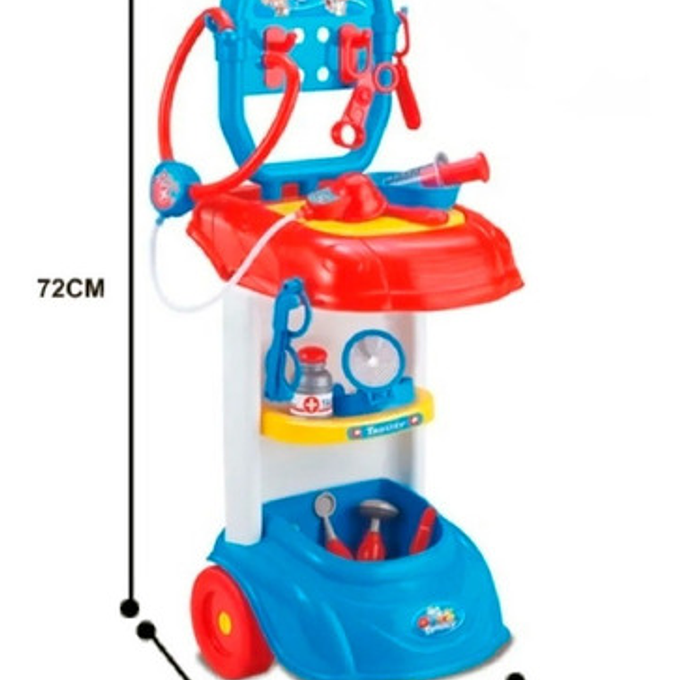 Carro Medico Estación Doctor Didáctico Niños 5