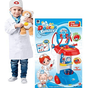 Carro Medico Estación Doctor Didáctico Niños