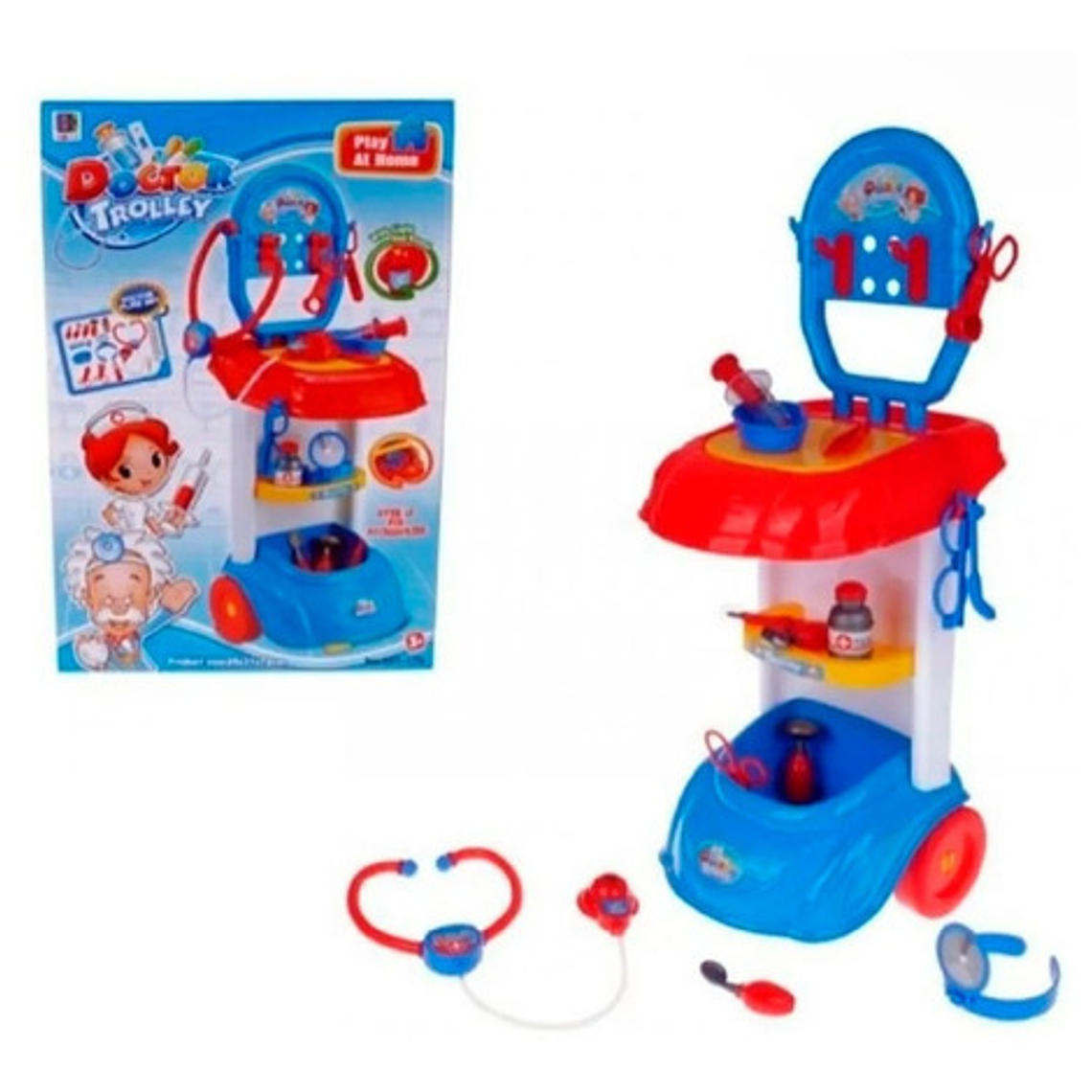 Carro Medico Estación Doctor Didáctico Niños 2