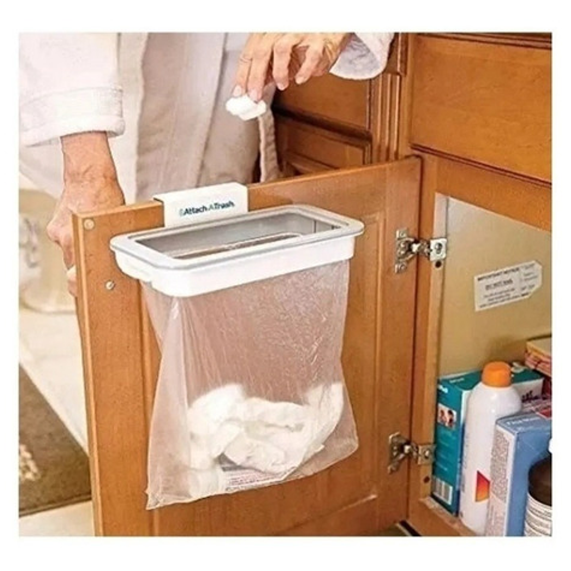 Basurero Para  Puerta Organizador Colgante Portatíl Cocina 1