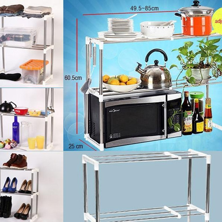 Rack Organizador Microondas Repisa Multifuncional 4