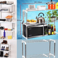 Rack Organizador Microondas Repisa Multifuncional - Miniatura 4