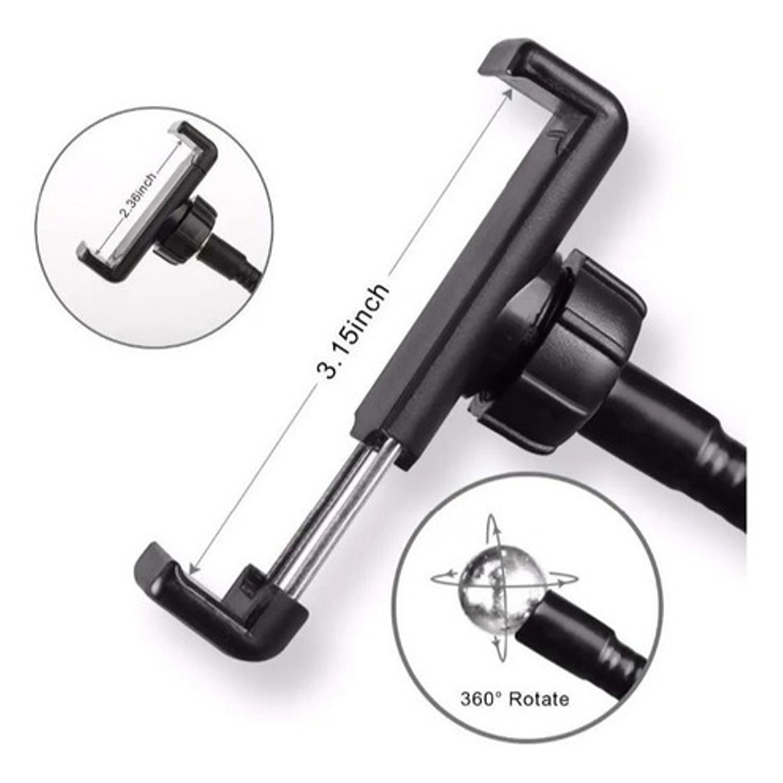 Aro De Luz Led Flexible Foto Video Tiktok Zoom Premium Usb  2