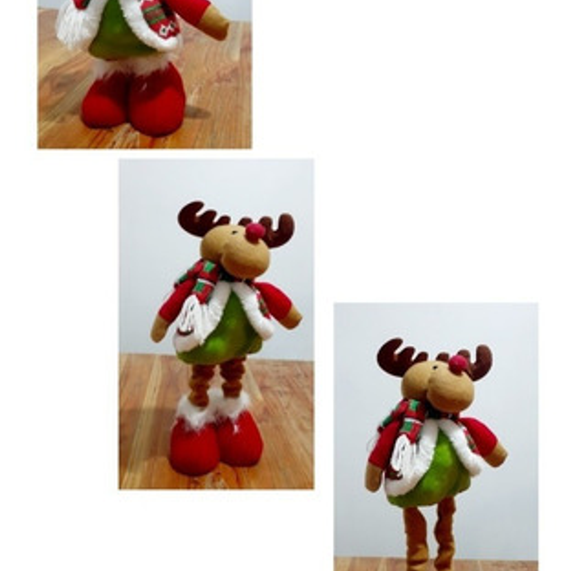 muñeco Viejito Pascuero Patas Largas  3