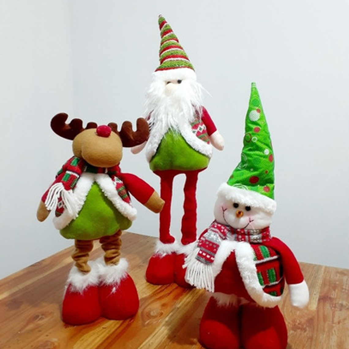 muñeco Viejito Pascuero Patas Largas  1