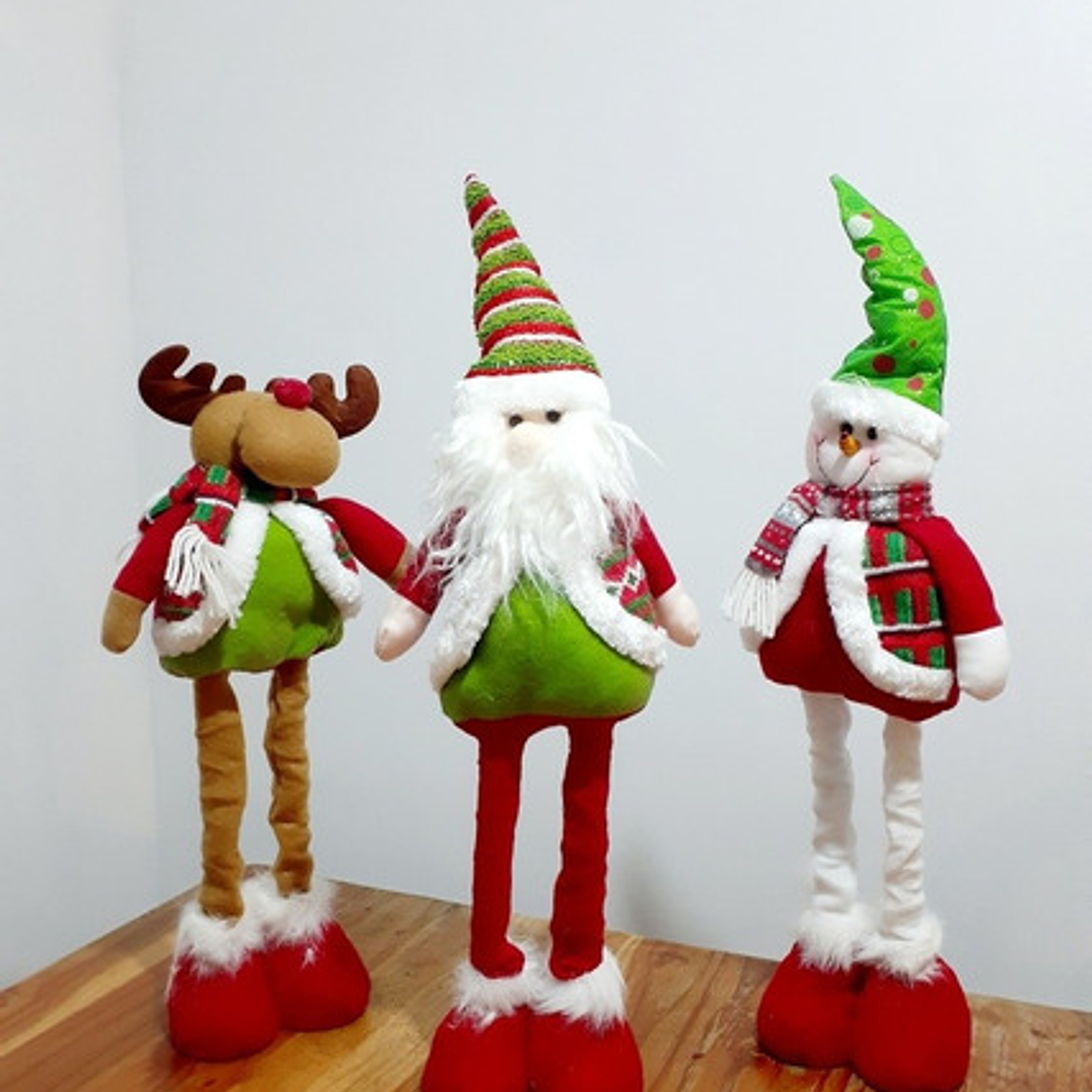 muñeco Viejito Pascuero Patas Largas  6