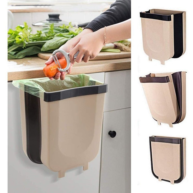 Basurero Organizador Puerta Cocina Baño Hogar Multifuncional 5