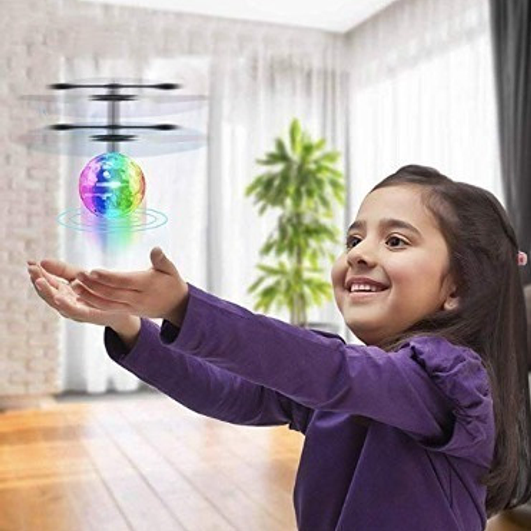 Pelota Voladora Drone Flying Ball Sensor  Juguete Niños  3