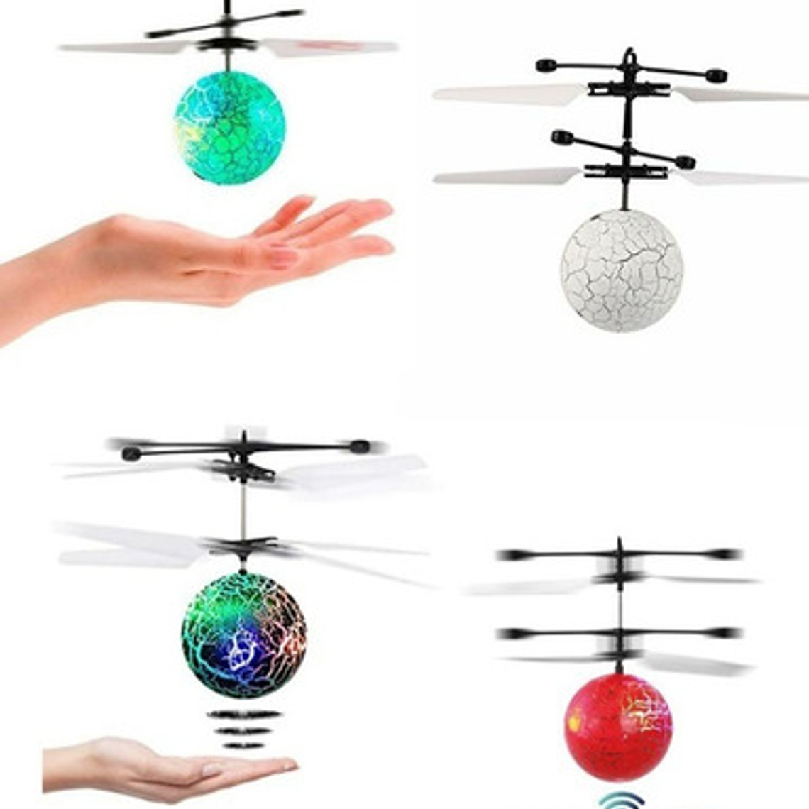 Pelota Voladora Drone Flying Ball Sensor  Juguete Niños  9