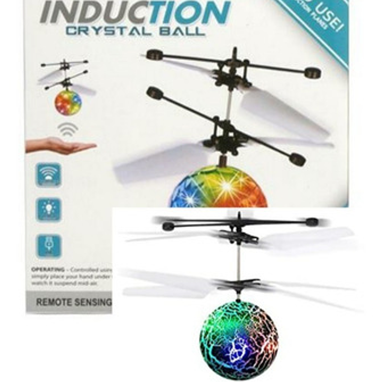 Pelota Voladora Drone Flying Ball Sensor  Juguete Niños  10