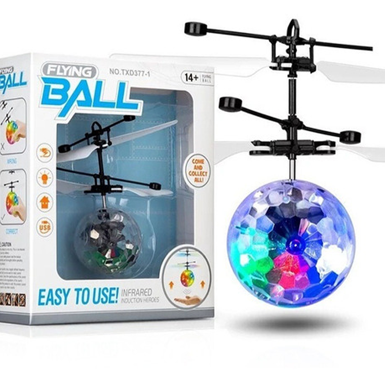 Pelota Voladora Drone Flying Ball Sensor  Juguete Niños  1
