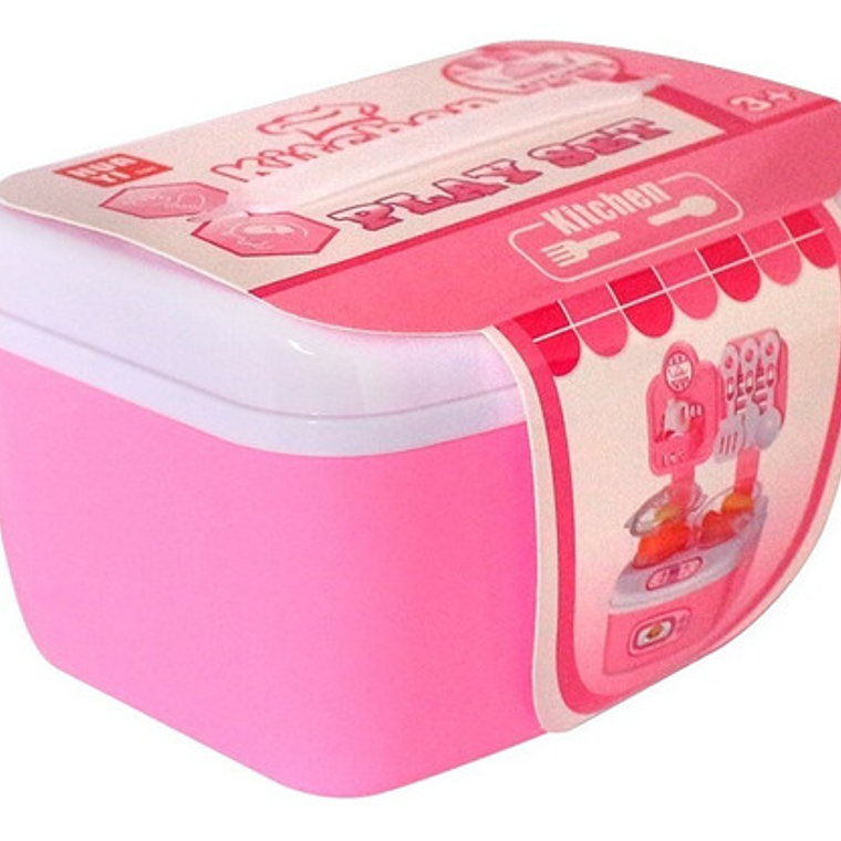 Set Mini Cocina Juguete Didáctica Niños  5